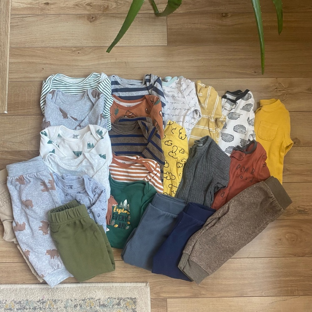 Assorted 3-6 Baby Boy Clothing Set